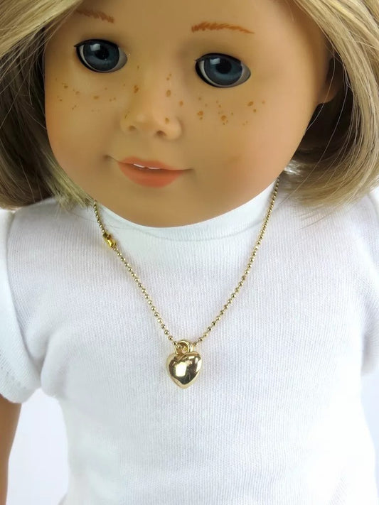 Gold Heart Necklace