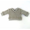 Gray Sweater & Jeans Set