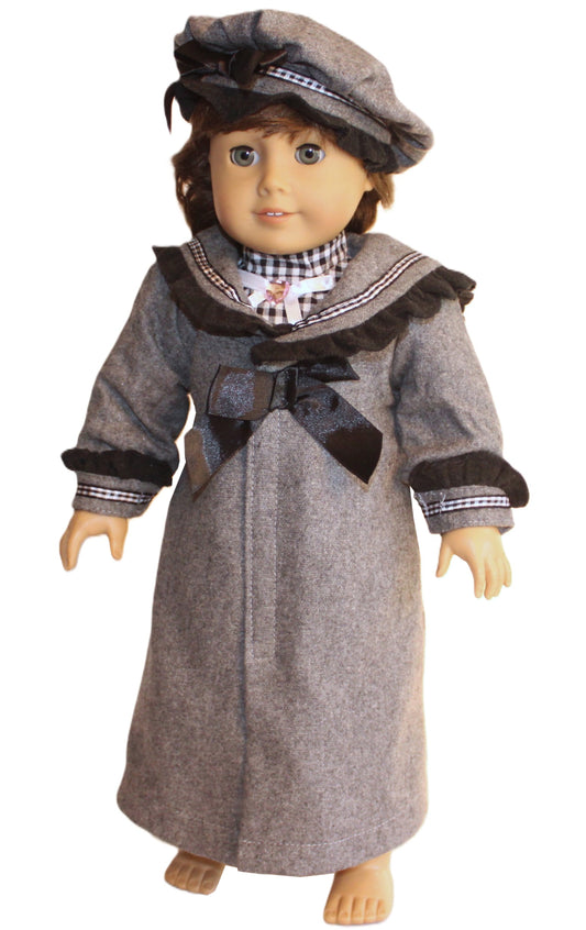 Gray Victorian Coat & Dress