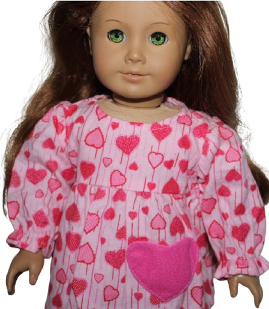 Pink Heart Pajamas