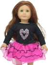 Black & Pink TuTu Dress