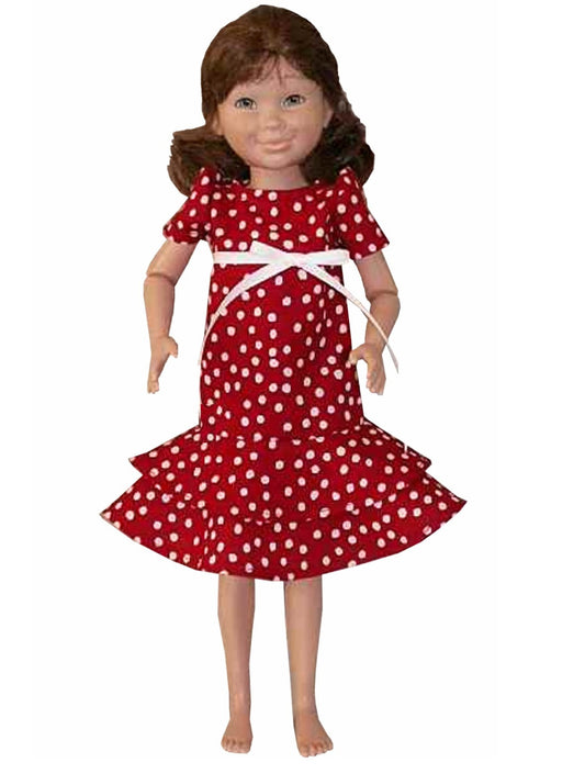 Flounced Skirt Dress