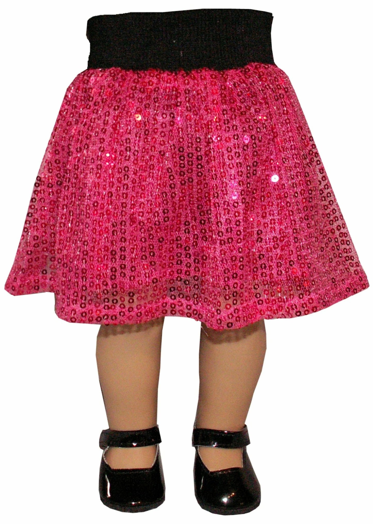 Hot Pink Sequin Skirt