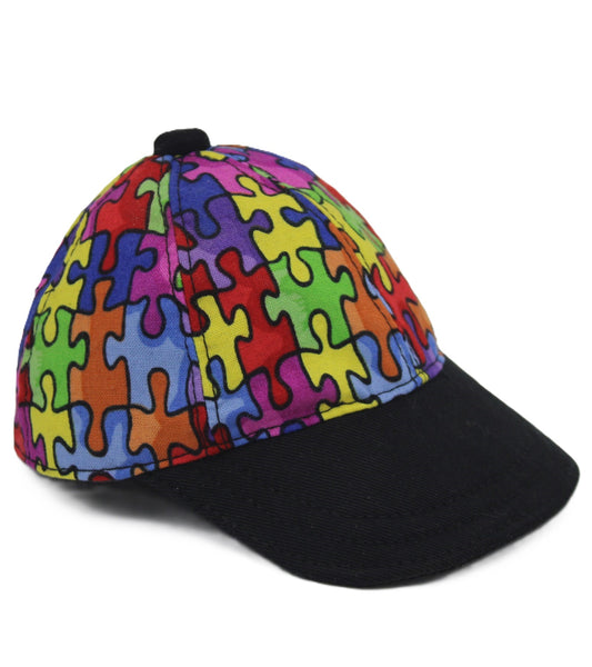 Jigsaw Puzzle Baseball Softball Cap