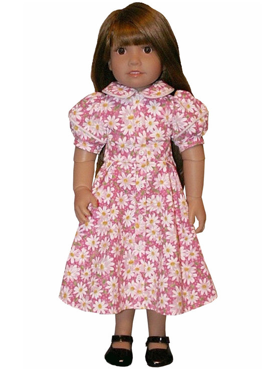 Piped Sleeve Dress