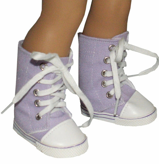 Light Purple High Top Sneakers