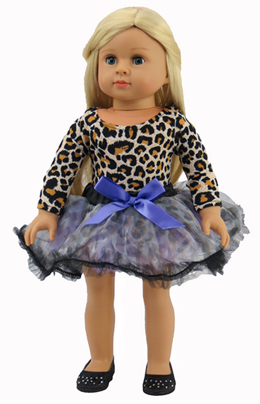 Leopard Print Dance Leotard