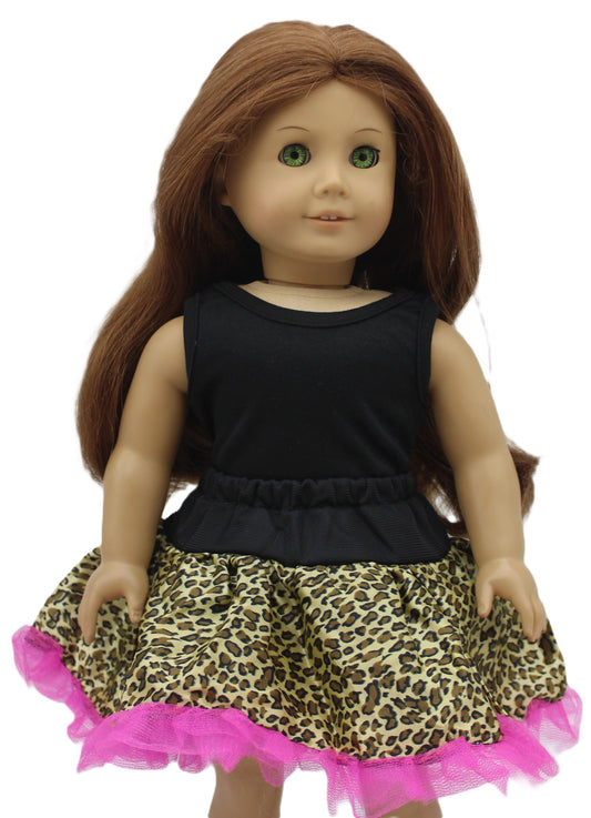 Leopard w/Pink Dance Leotard