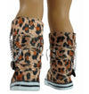 Leopard Vinyl High Tops