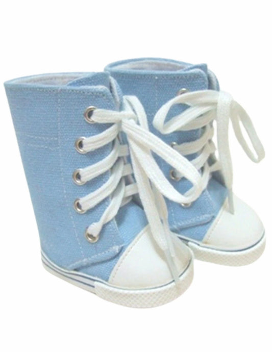 Light Blue High Top Sneakers