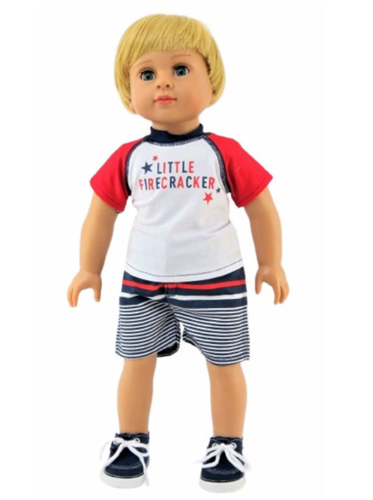 Little Firecracker Short Set