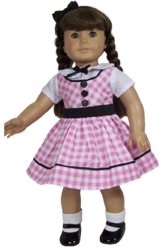 Mary Ellen Gingham Dress