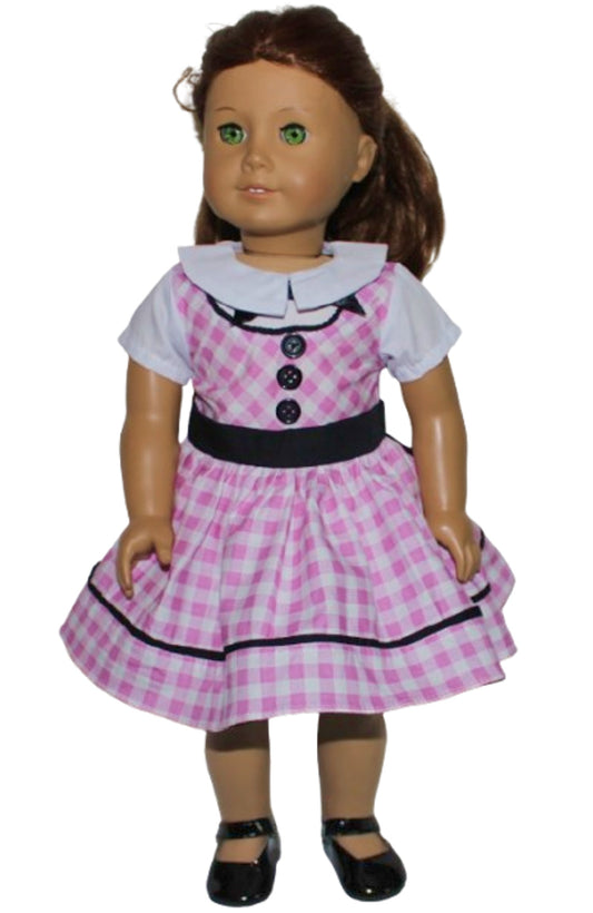 Mary Ellen Gingham Dress