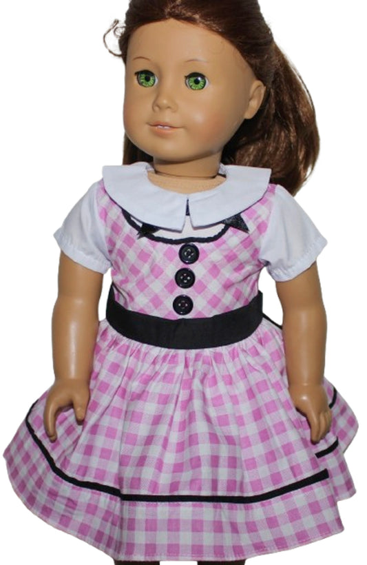 Mary Ellen Gingham Dress