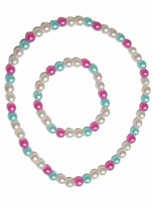 Multi-Color Necklace & Bracelet