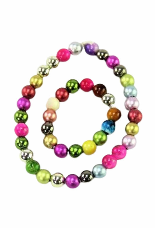Colorful Necklace & Bracelet