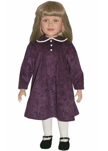 Pleated A-Line Dress