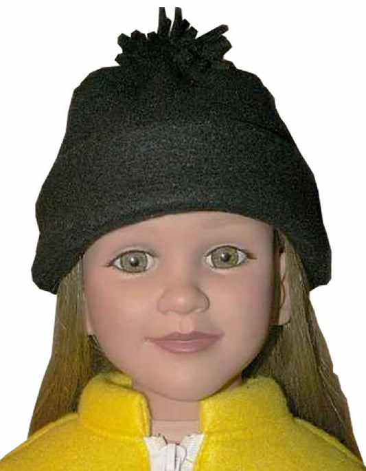 Fleece Hat w/Pom Pom
