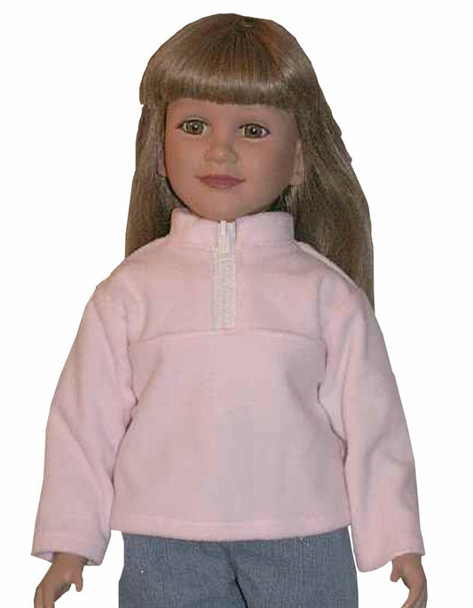 Zip Front Fleece Top