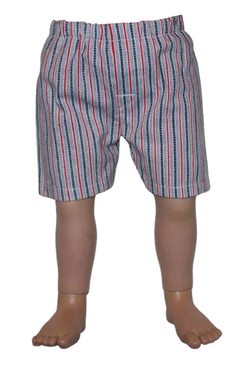 Gray Stripe Boxer Shorts