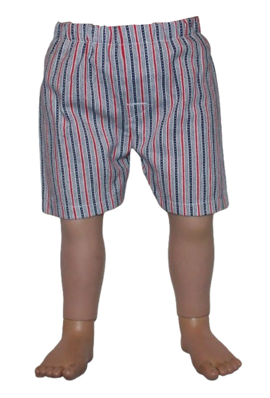 Gray Stripe Boxer Shorts