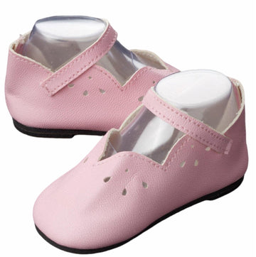 Pink Ankle Strap Shoes