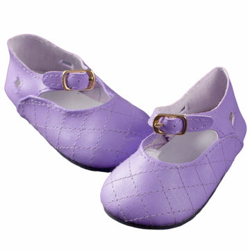 Purple Mary Janes