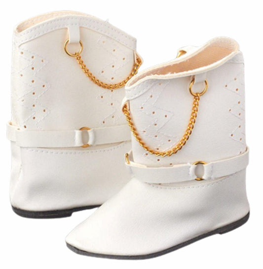 White Cowboy Boots