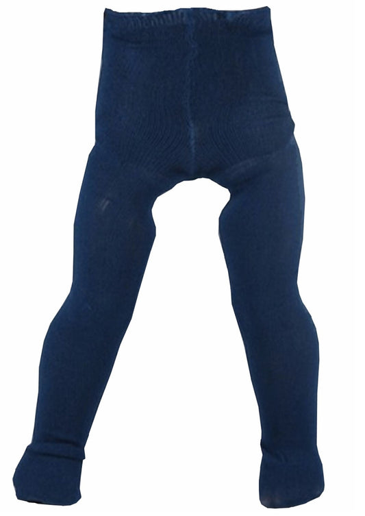Navy Knit Tights