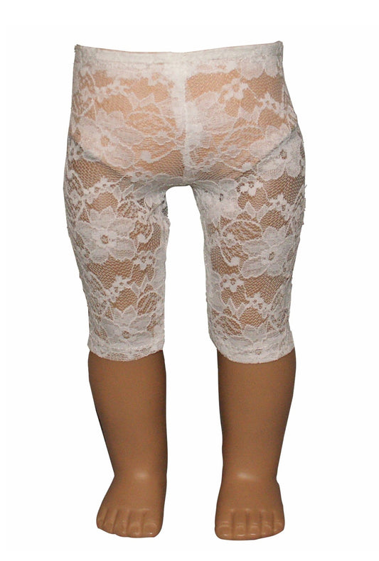 Off-White Lace Leggings