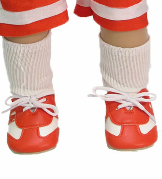 Orange & White Sneakers