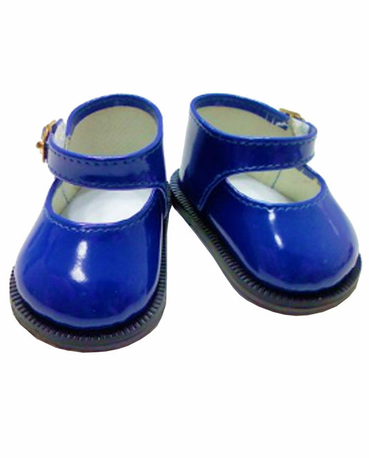Blue Mary Janes