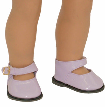 Lavender Mary Janes
