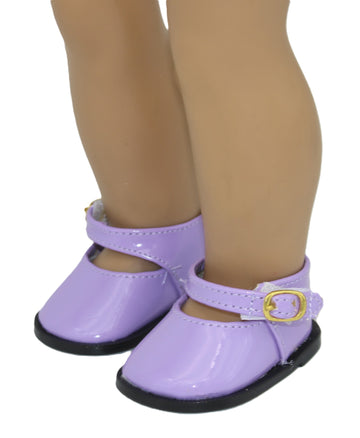 Purple Mary Janes