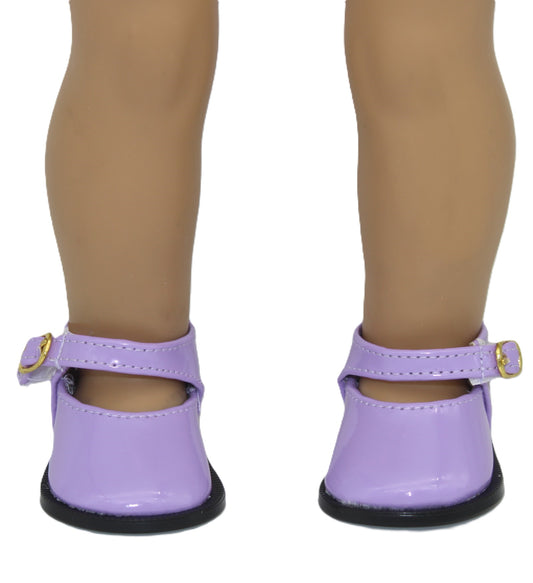 Purple Mary Janes