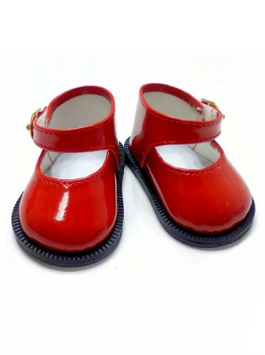 Red Patent Mary Janes