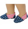 Red White & Blue Flats