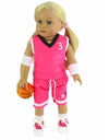 Pink Basketball Set