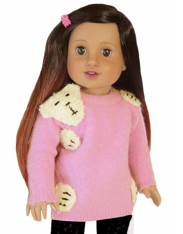 Pink Bear Hug Sweater