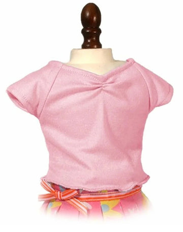 Pink Cinched Front T-Shirt