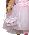 Pink Satin Party Dress