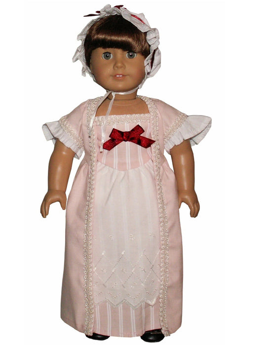 Felicity Pink Colonial Dress