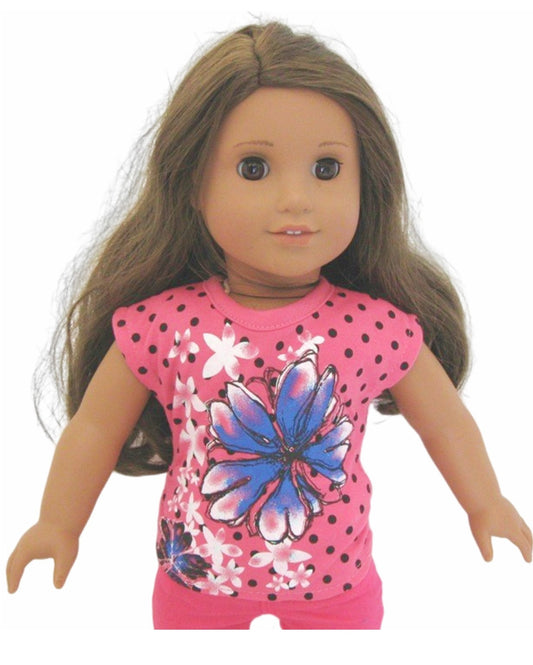 Pink Floral Tee