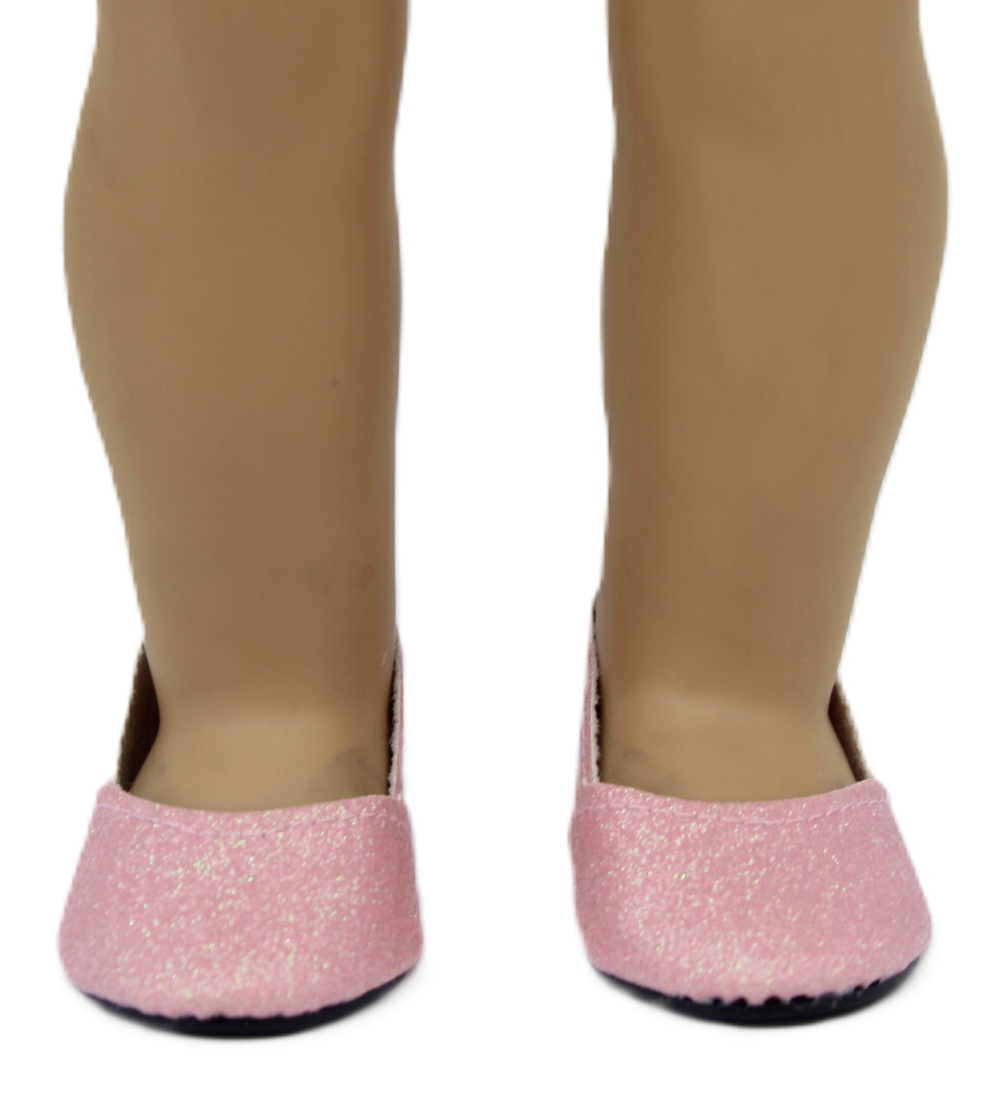 Pink Glitter Flats