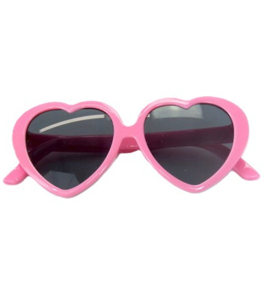 Pink Heart Sunglasses