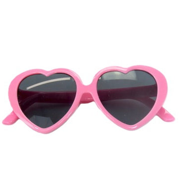 Pink Heart Sunglasses