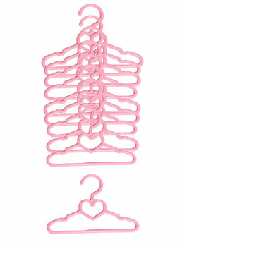 Pink Tubular Hangers
