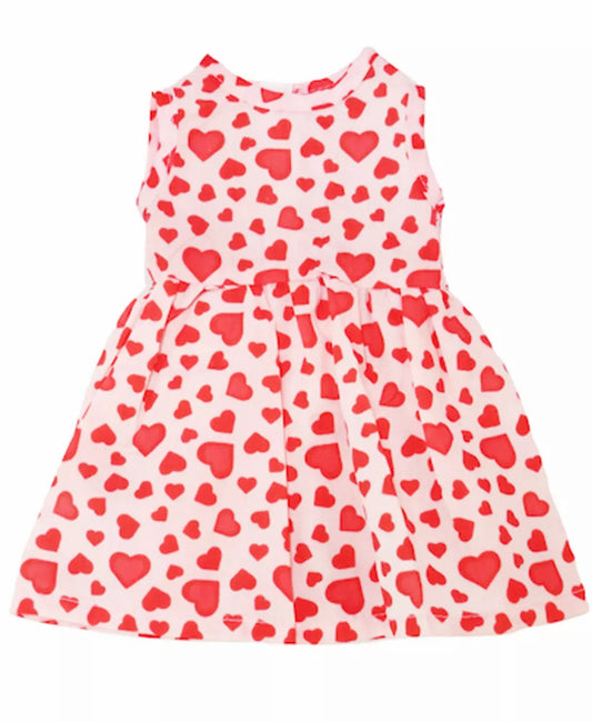 Pink Hearts Dress