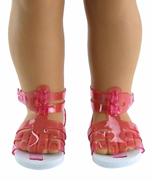 Pink Jelly Sandals