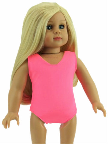 Bright Pink Leotard